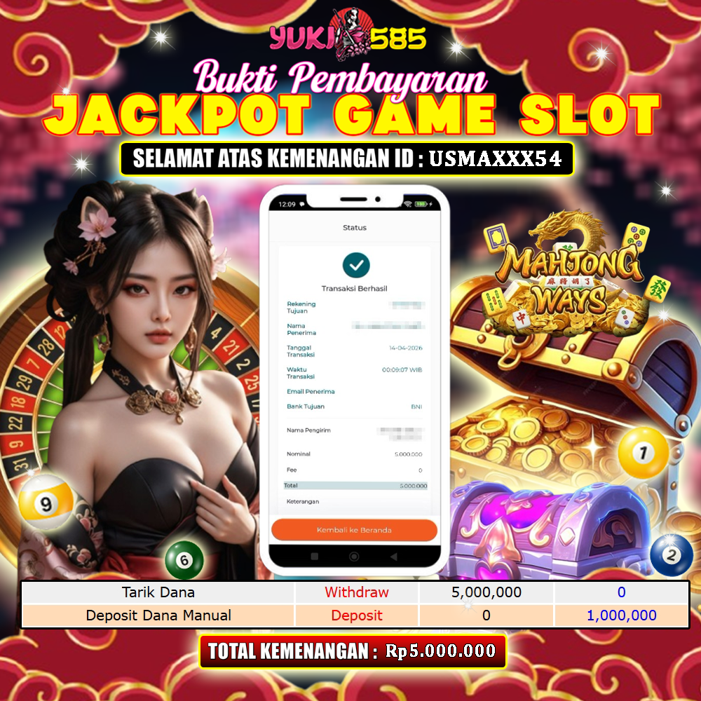 Bukti Jackpot
